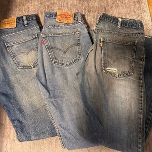 Vintage Levi’s Jeans - Pack of 3